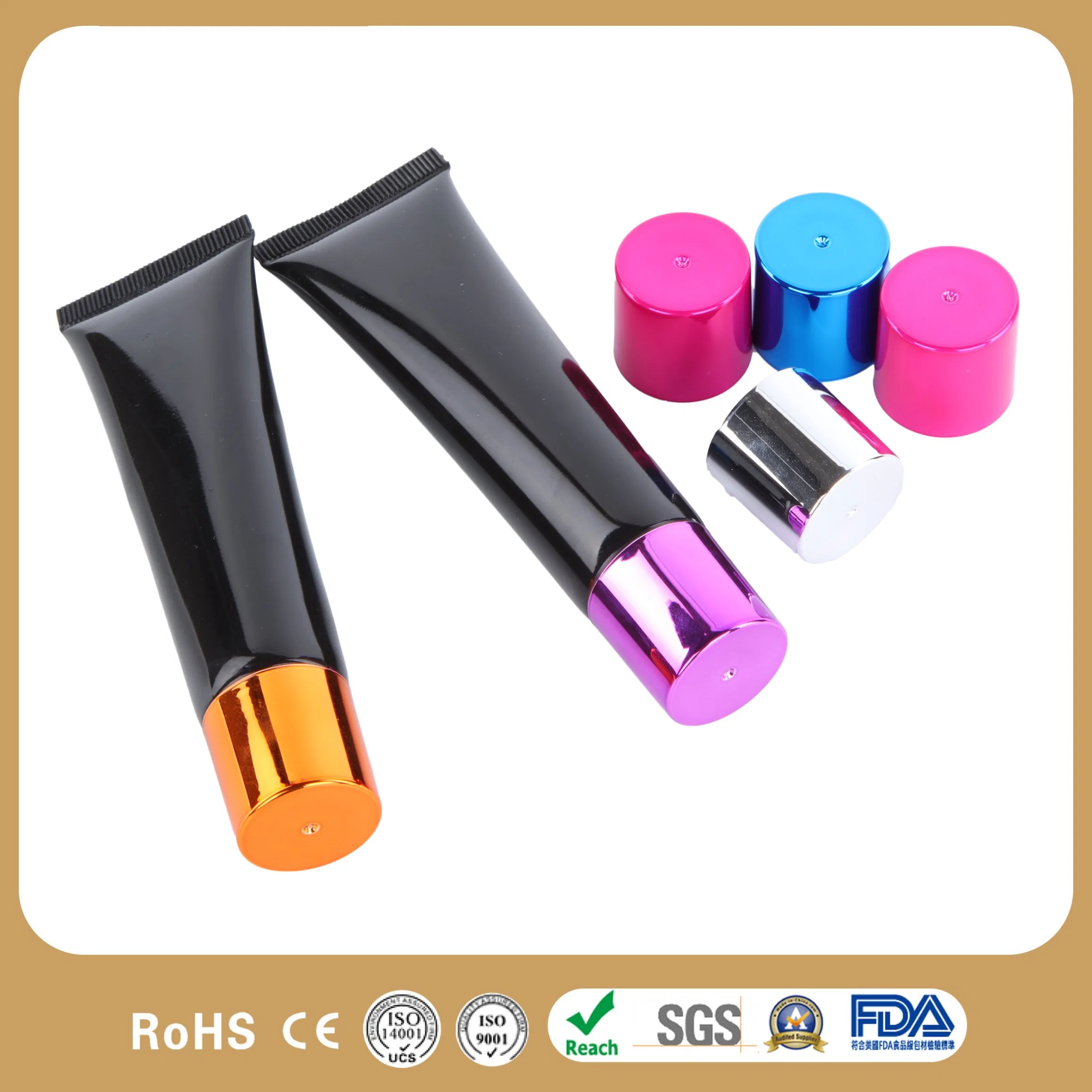 From China Manufacturer Bisnaga Plastic Tube for Cleansing Samples Cosmetic Skin Packaging Clean Face