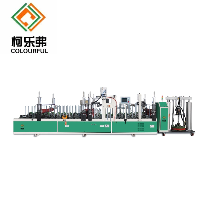 PVC/PUR Laminating Line Machine/Hot Melt Glue Rolling Machine