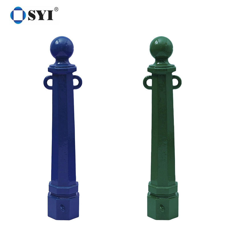 Syi Road Safety Cast Iron Traffic Street Barrier Bollard