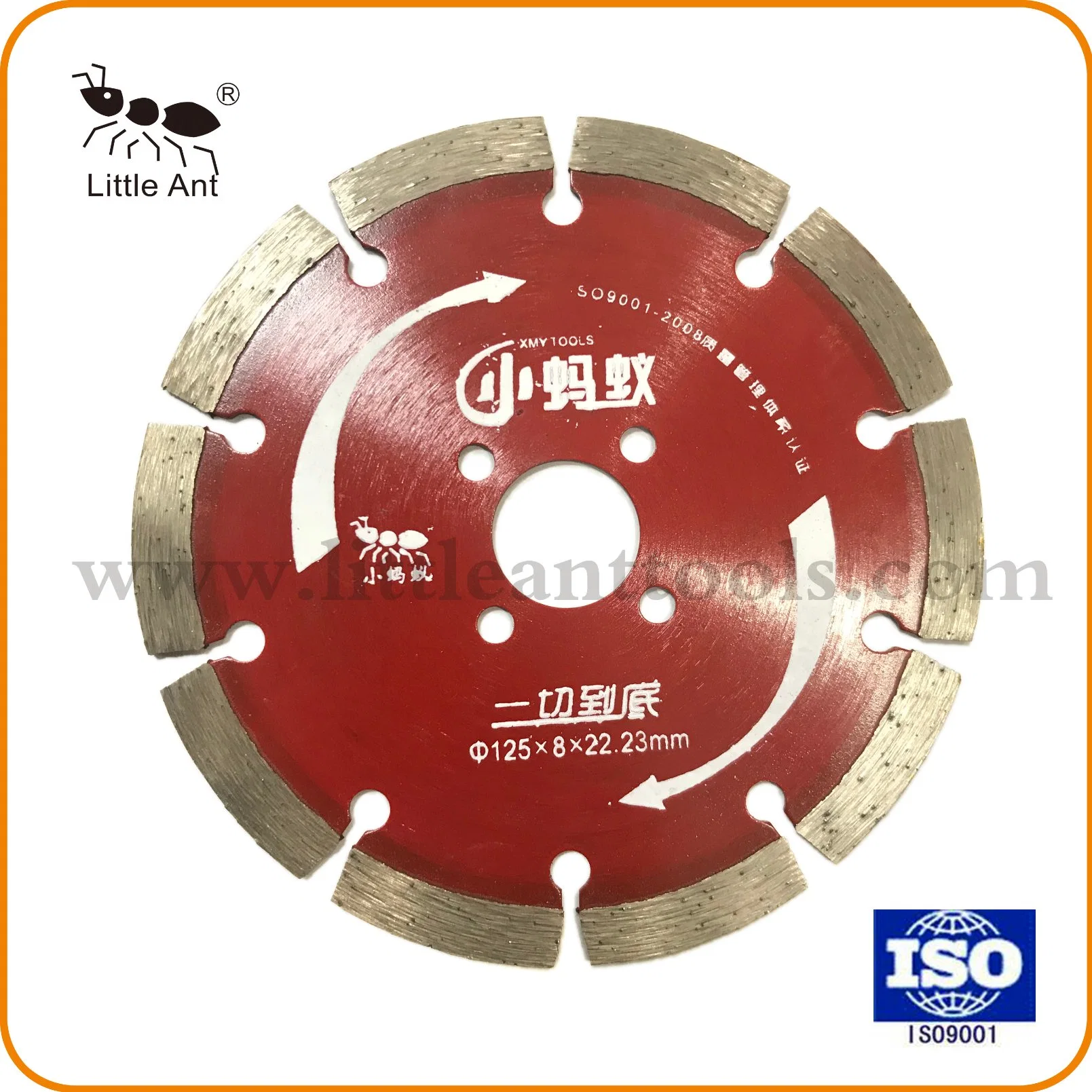 5"/125mm Dry Use Power Tools Cutting Disk Hot-Pressed Diamond Saw Blade