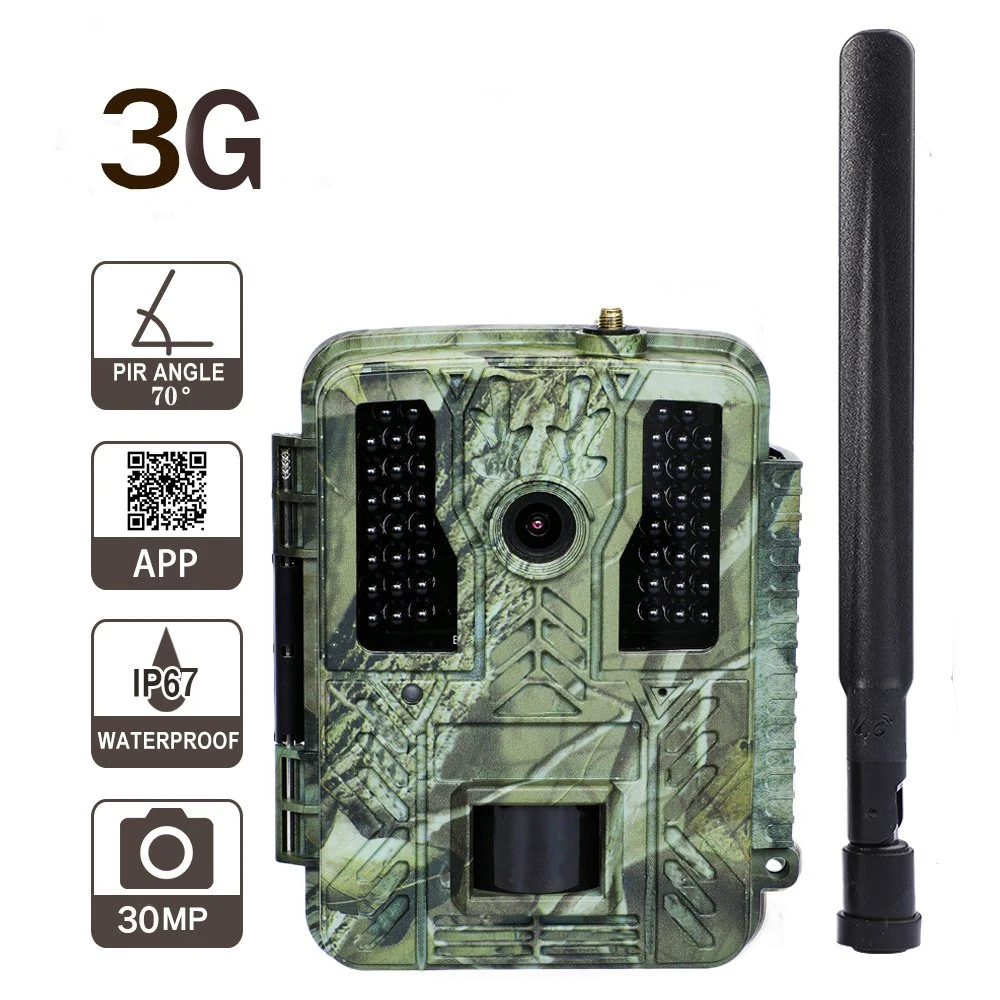 36MP 1080P IP67 Waterproof 3G Trail Game 46PCS 940nm IR LEDs GSM Hunting Camera