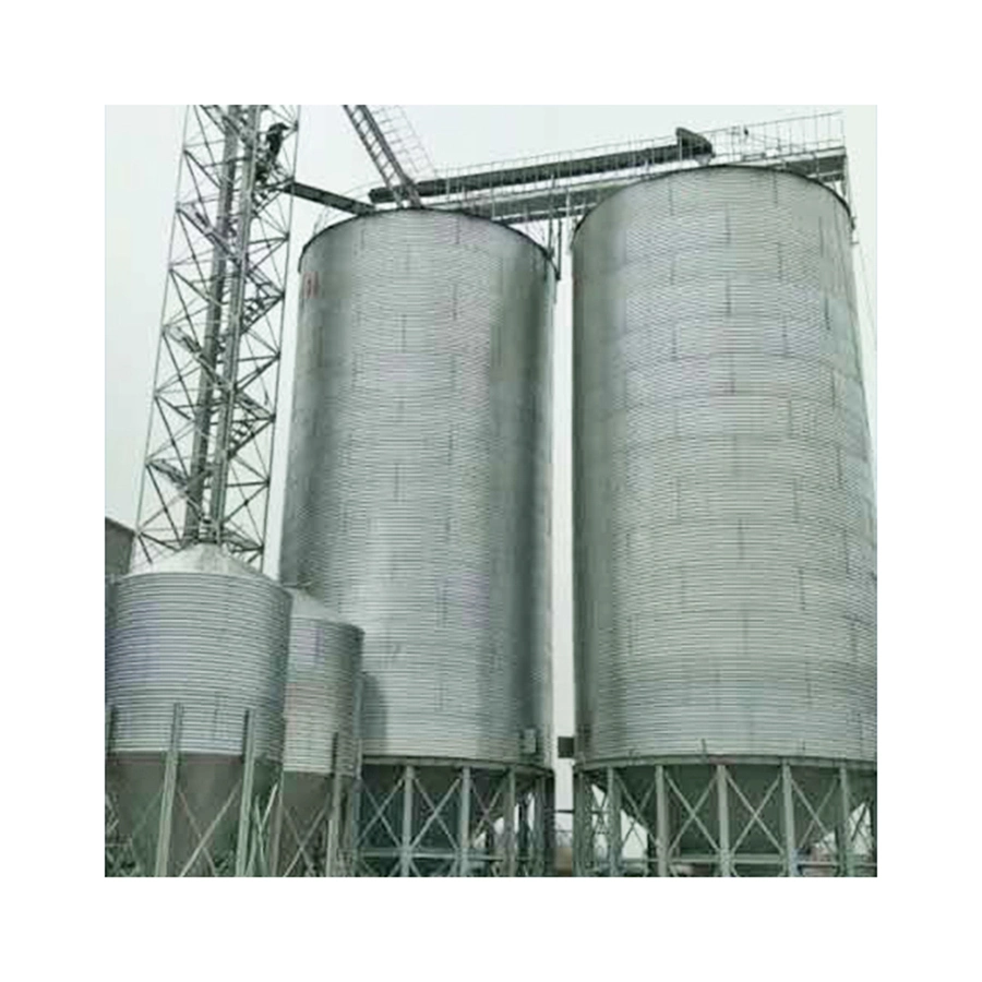 Professional Design Wheat Rice Galvanized Grain Silo of Agriculture Machinery Equipment