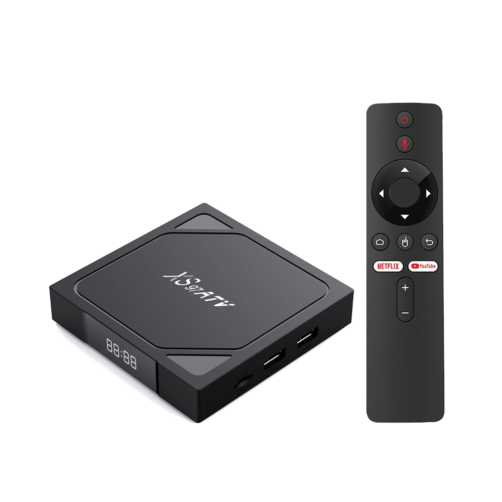 Xs97 a-TV Nuevo Modelo Arrival H313 Quad Core 2,4G 5g Dual WiFi 2GB 16GB Android 10 IPTV Android tvbox