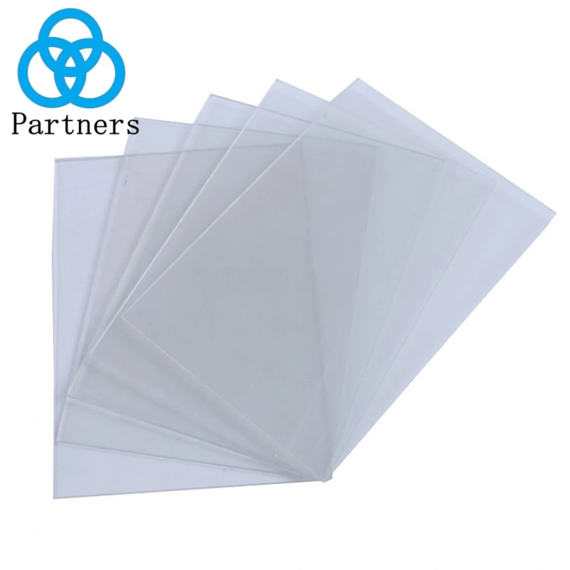 Serigrafía de hojas de PVC rígido de plástico transparente