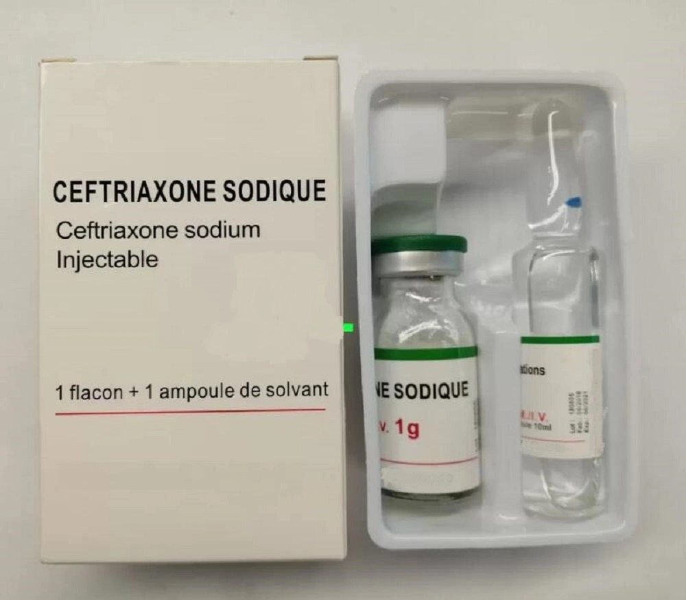 2020 Neue Produkte Pharmazeutische Produkte Ceftriaxon Natrium steril für Injektion Grad