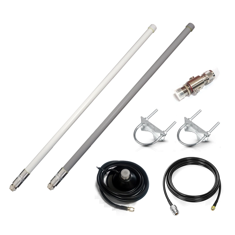 Waterproof Fiberglass Antenna 3dBi 5dBi 8dBi 10dBi 12dBi 433MHz 868MHz 915MHz Lora Outdoor Helium Hnt Antenna