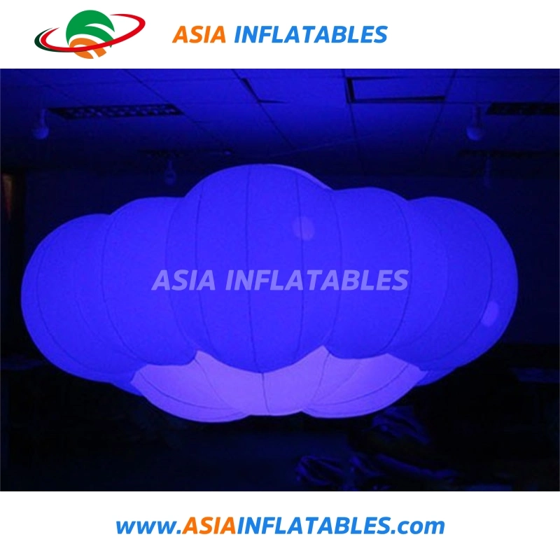 Lighting Inflatable Air Cloud Helium Balloon for Decoration