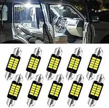 Auto Lighting System White 31mm 36mm 4041 12SMD Canbus Interior Car LED Festoon Lighting Dome Light Lamp Bulb