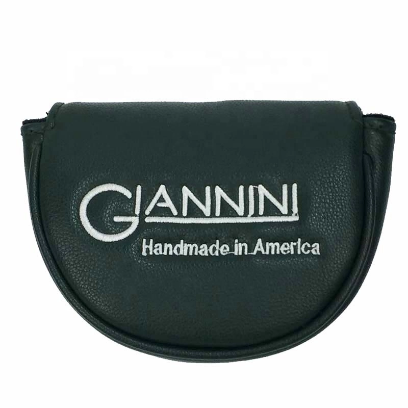 Fabricante logotipo personalizado PU couro Putter Head Cover tipo de maleta Capa do Clube de Golfe garantir qualidade