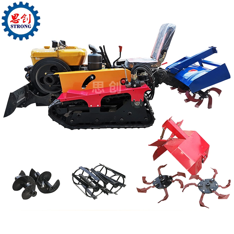 Garden 50HP Mini Tractor Agriculture Equipment with Trenching Tool