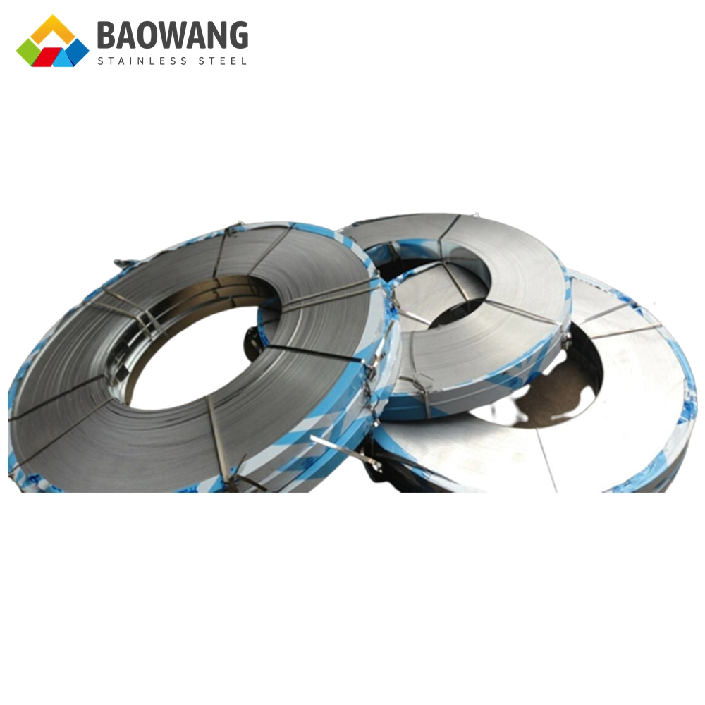 Factory Supply 202 316ln 440 Stainless Steel Standard Size 8mm 2D Galvanized Steel Strip