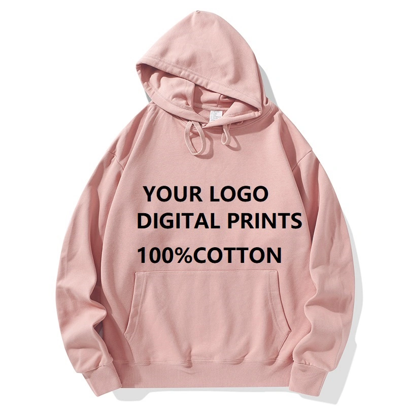 Men Women Digital Printing Wholesale Sweatershirt Cotton 380GSM French Terry Oversized Hoodie