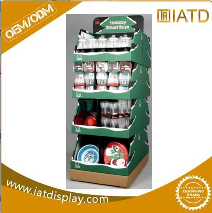 Pop up Carton Cardboard Retail Floor CYMK Display