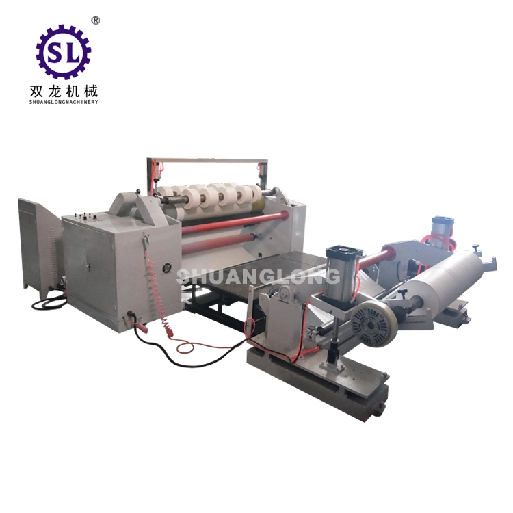 Paper Tape Slitting and Rewinding Machine for Mask Paper/Paper Straw/Foil Roll Slitter and Rewinder