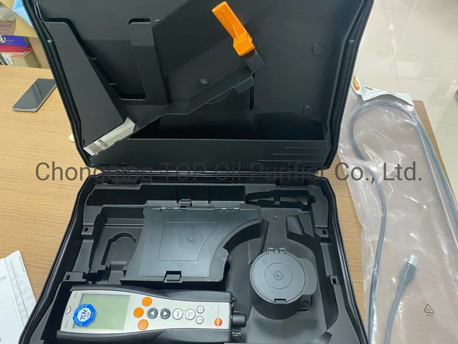 Testo 340 Flue Gas Analyzer High Temperature Flue Gas