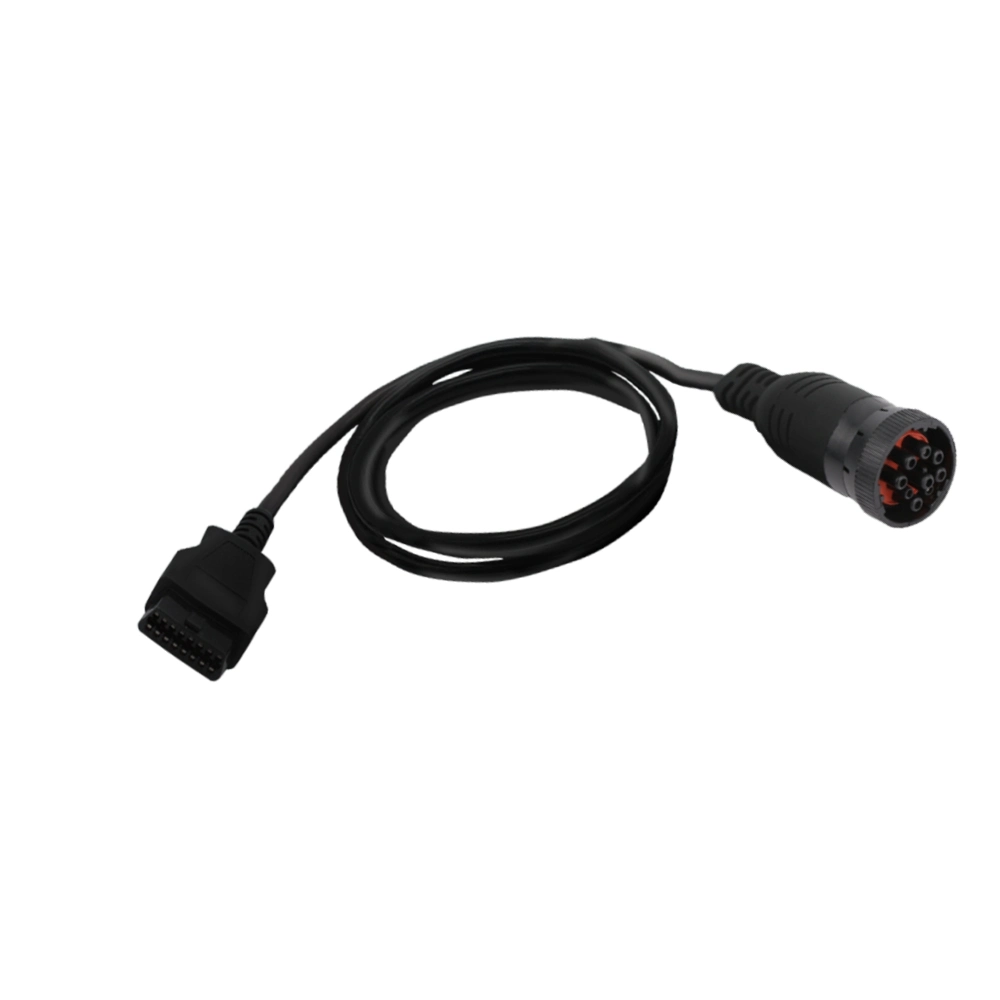 Cable negro OBD2 OBDII 16pin J1939 ELD de fábrica