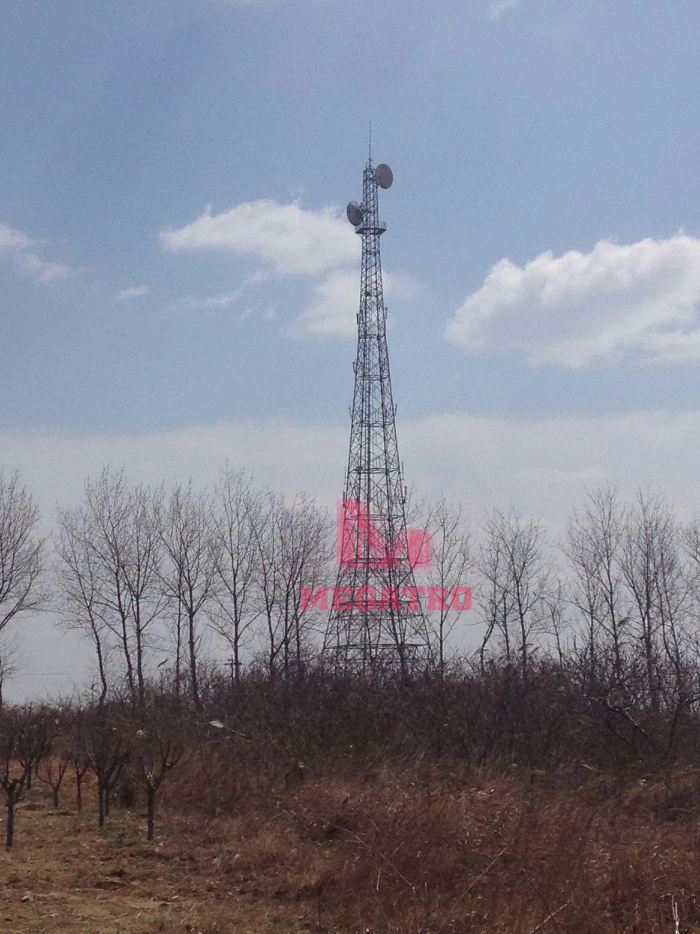 Megatro High Telecom Lattice Tower