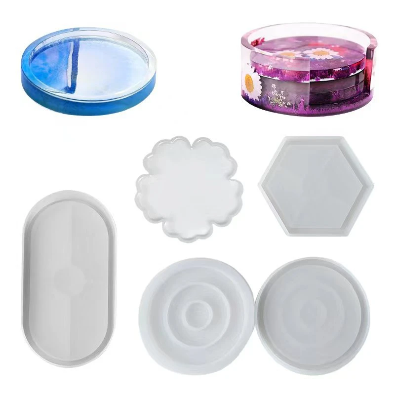 Crystal Storage Rack Silicone Coasters Resin Mold Ornaments Gifts Promotion Products