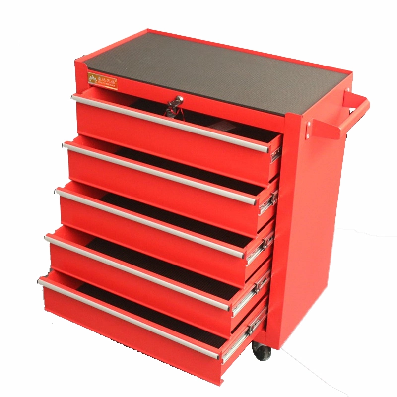 5 Drawer Cabinet Tool Cart for Tool Set Storage