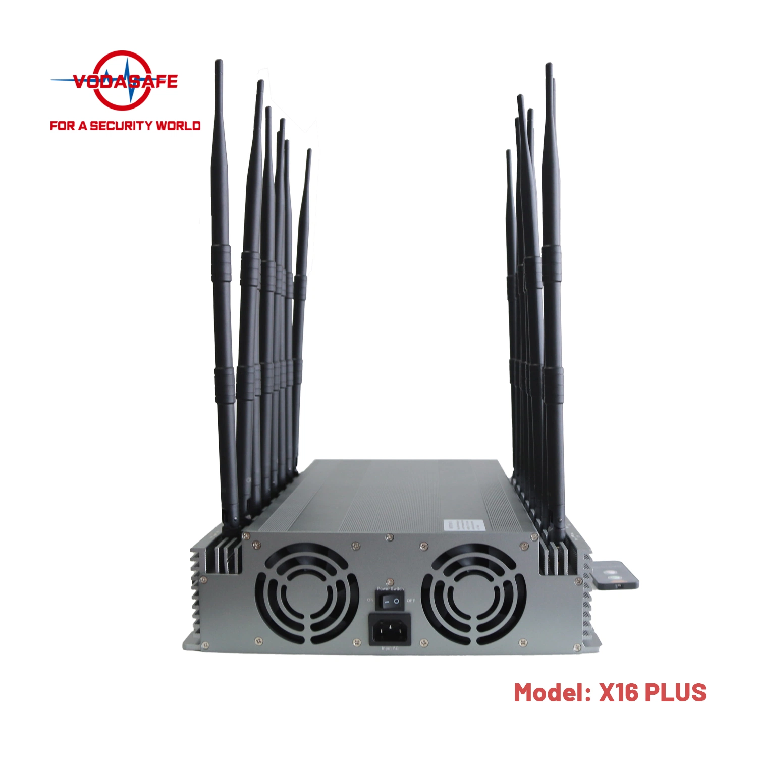 De alta potencia 96W 16 antenas WiFi GPS Lojack 4G 5g de la cárcel del sistema de improvisación de 70m de la cárcel de interferencia de señal móvil improvisación