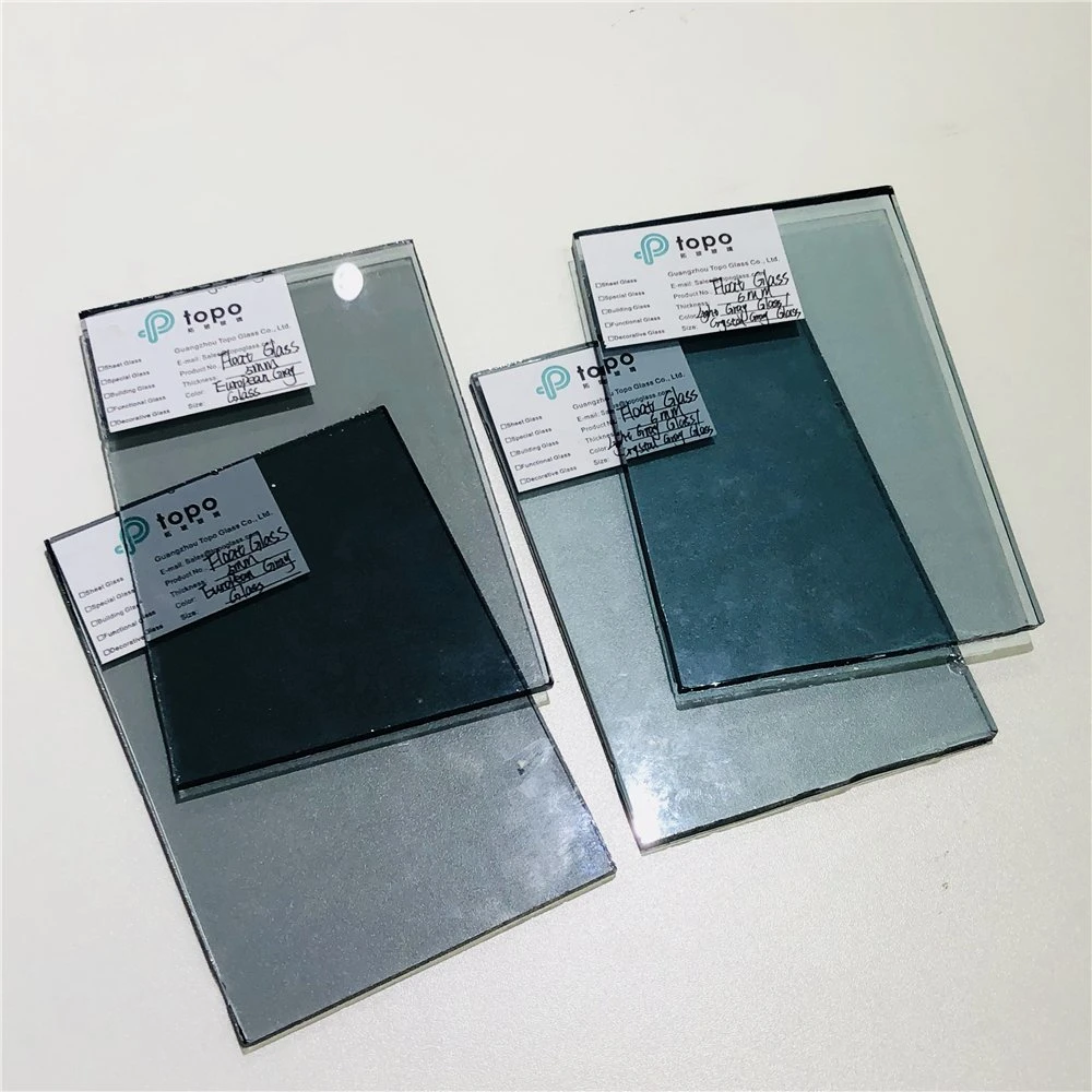 Dark Gray / European Gray Construction Glass with Best Price (C-UG)