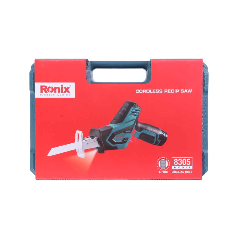 Ronix 8305 sans fil portable Scie alternative Outil d'alimentation électrique