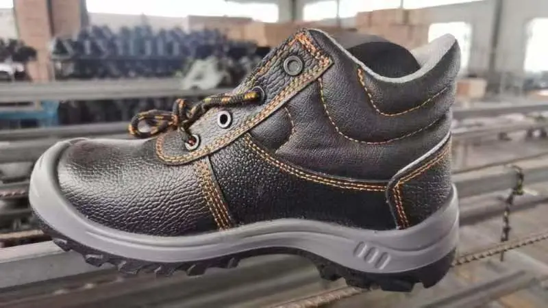 Factory Direct PU Sole, Steel Head, Safety Work Shoes