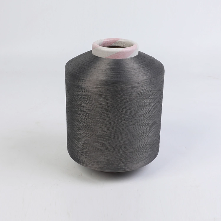 Polyester Spandex Covered Yarn 4075 for Socks and Fabrics