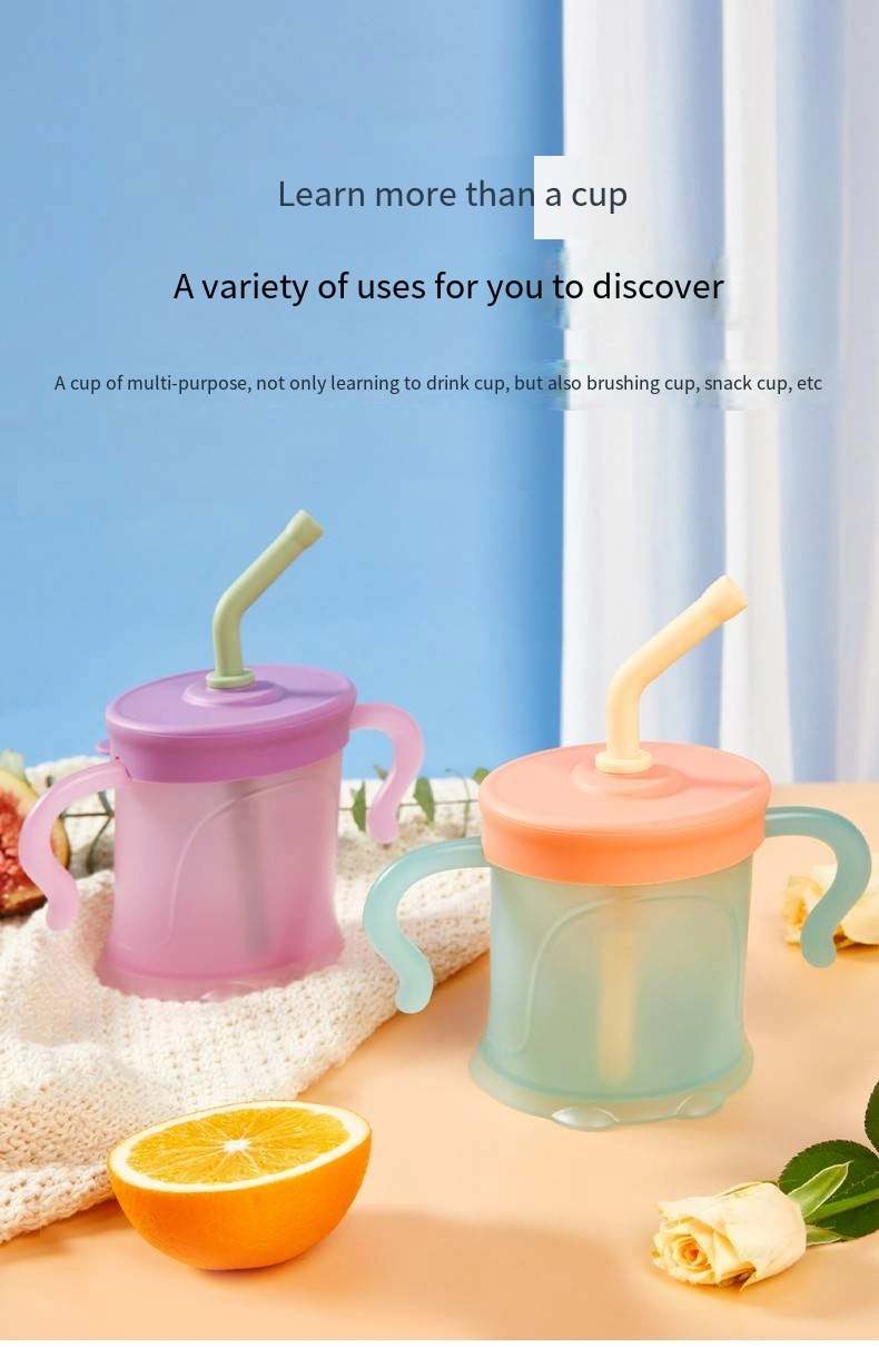 Baby Drink Cup Children&prime; S Water Cup Household Baby Slant Cup