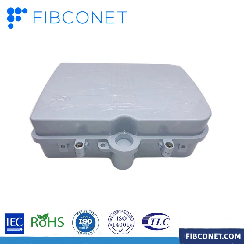 FTTH 12 núcleos Terminal Box cable de terminación empalme de la caja de distribución Caja divisora para cable de fibra óptica