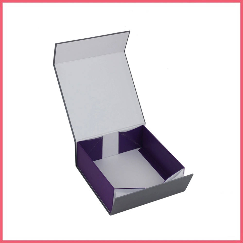 Printed Cardboard Custom Collapsible Gift Boxes Folding Paper Box Packaging Box Accept Custom Logo Printing