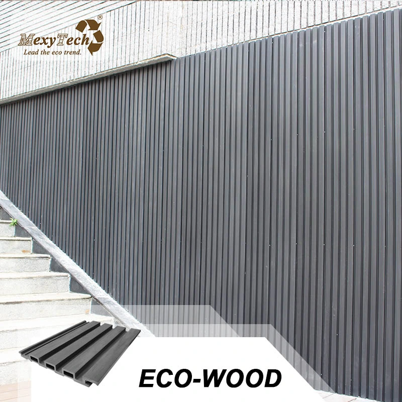 Наружная коэкструзия WPC Wall Board Building Exterior Decoration Wood Plastic Панель композитного покрытия