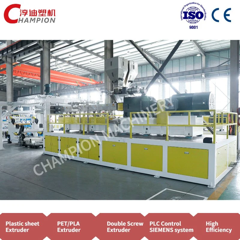 Made-in-China Top Quality PLA Plastic Sheet Film Production Extrusion Machine