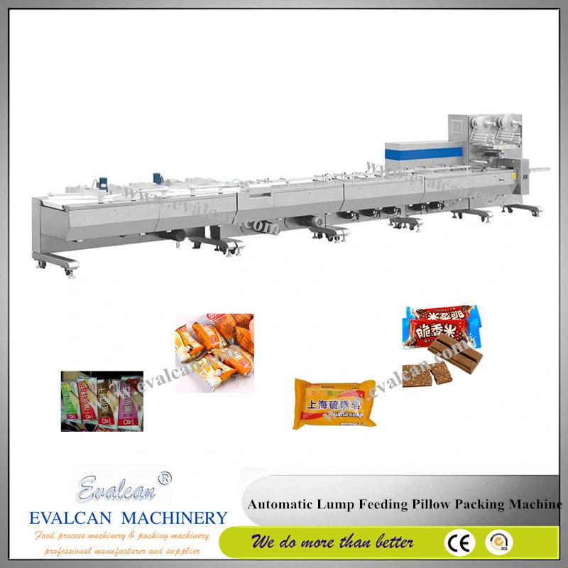 Automatic Horizontal Flow Pillow Packing Machine for Popsicle, Ice Lolly, Gloves, Soap, Bread