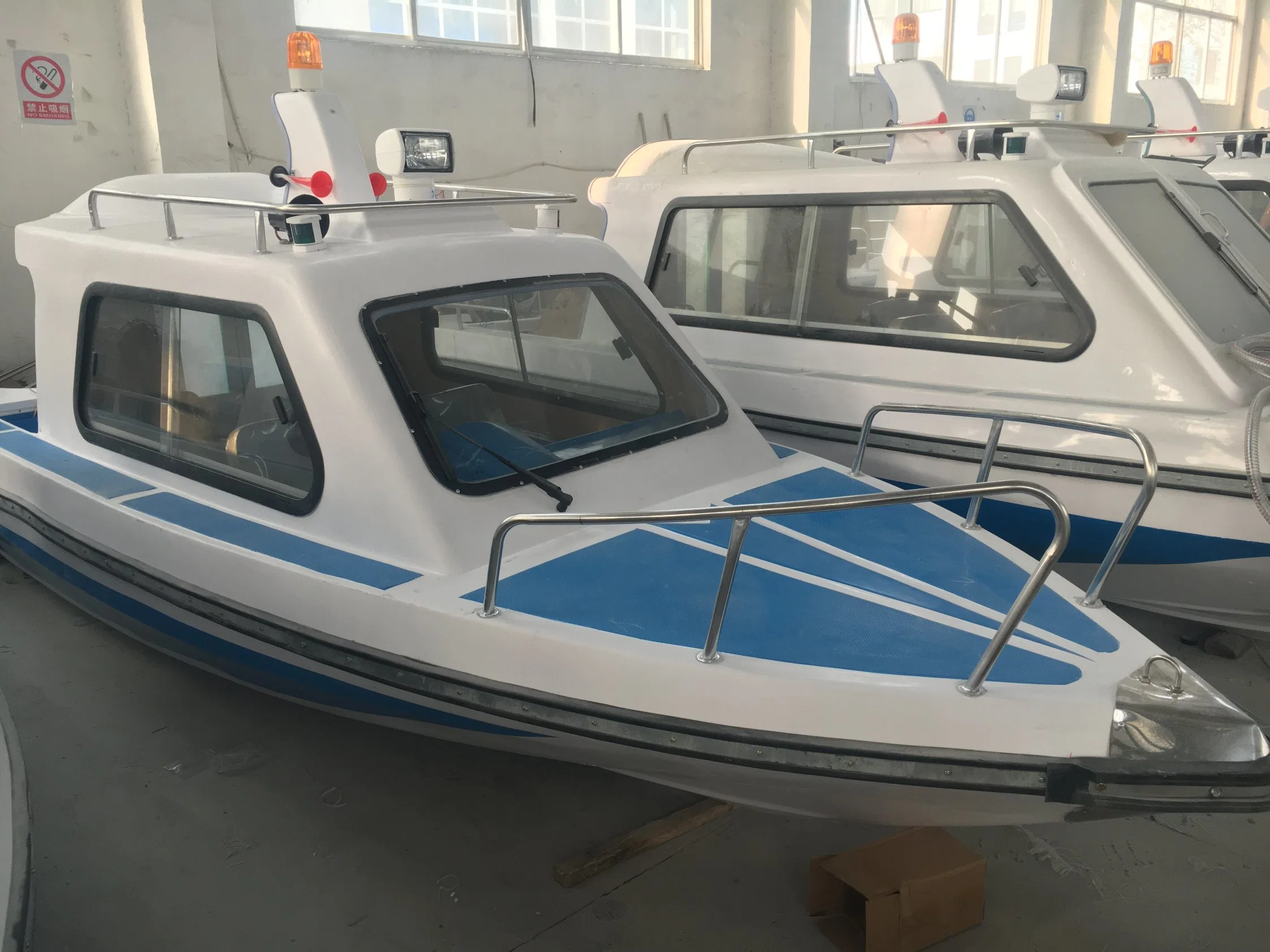 8 Seats FRP Fiberglass Speed Boat Ride Passagers