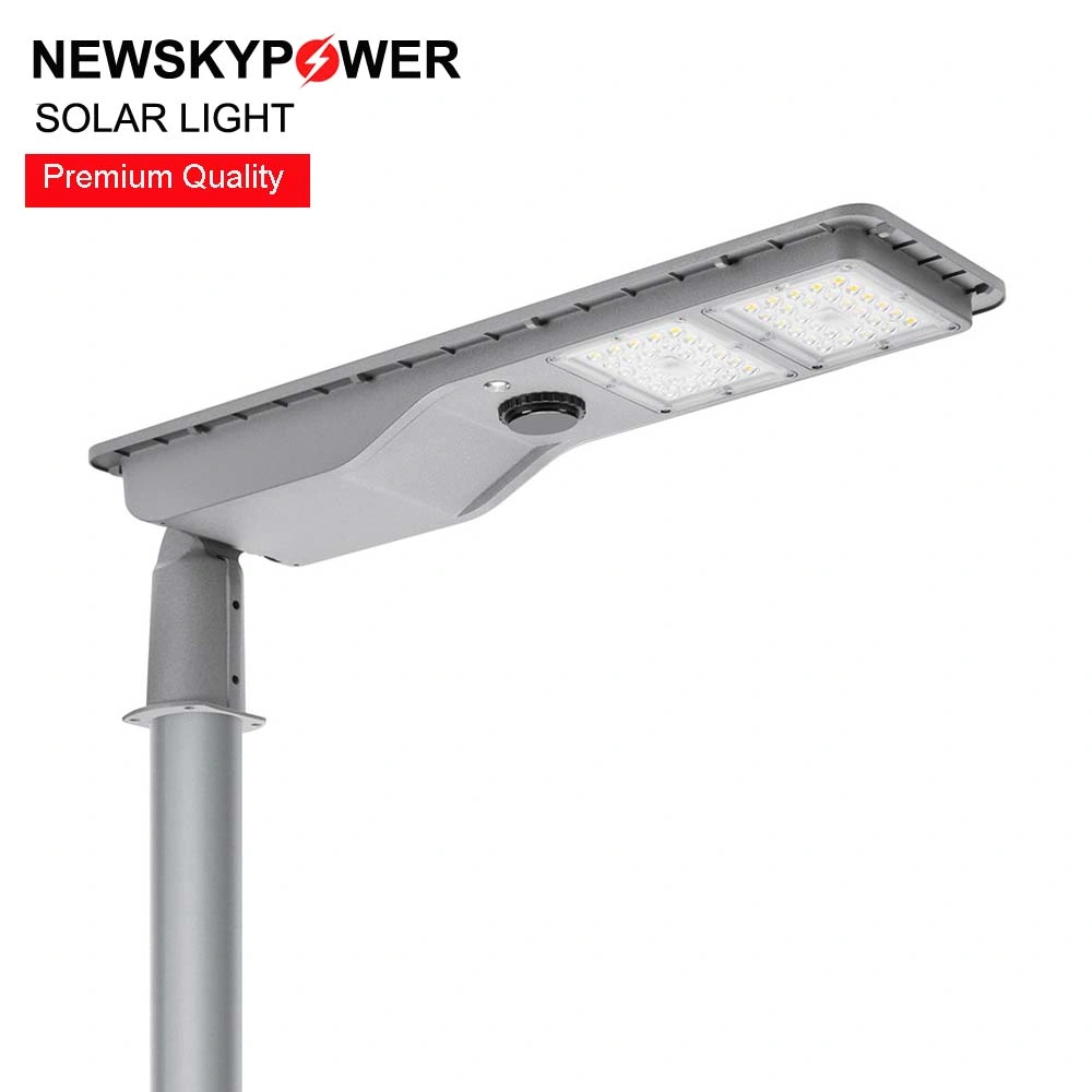 Newskypower Wholesale/Supplier IP65 Waterproof Outdoor All-in-One 200W Wall Installation Solar Street Lamp