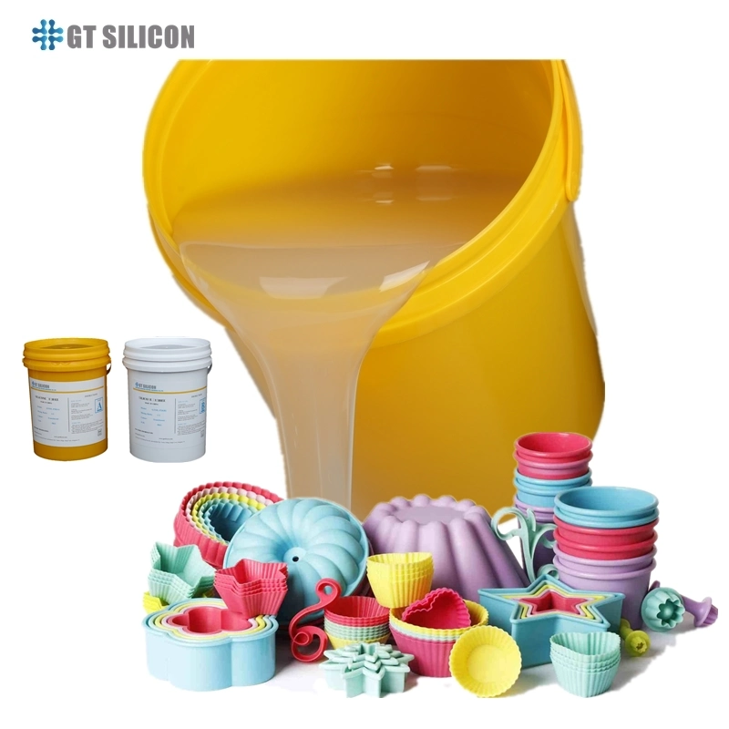 Silicon Mold Making RTV 2 Casting Concrete Product Liquid Silicone Rubber for Molds