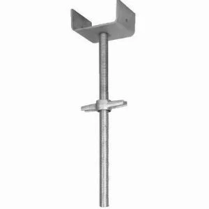 Solid Hot DIP Galvanized U Head Jack/Base Jack