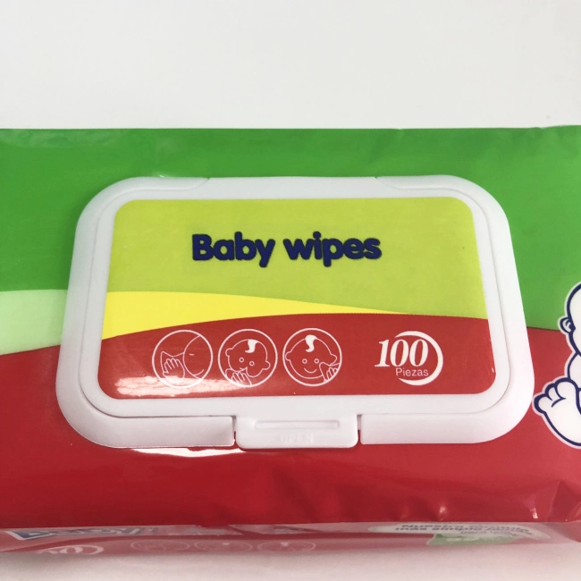 Umweltfreundliche Bio 100% Gereinigtes Wasser Natürliche Tender Baby Wipes Baumwolle Nasswischtücher mit CE ISO-Zertifizierung