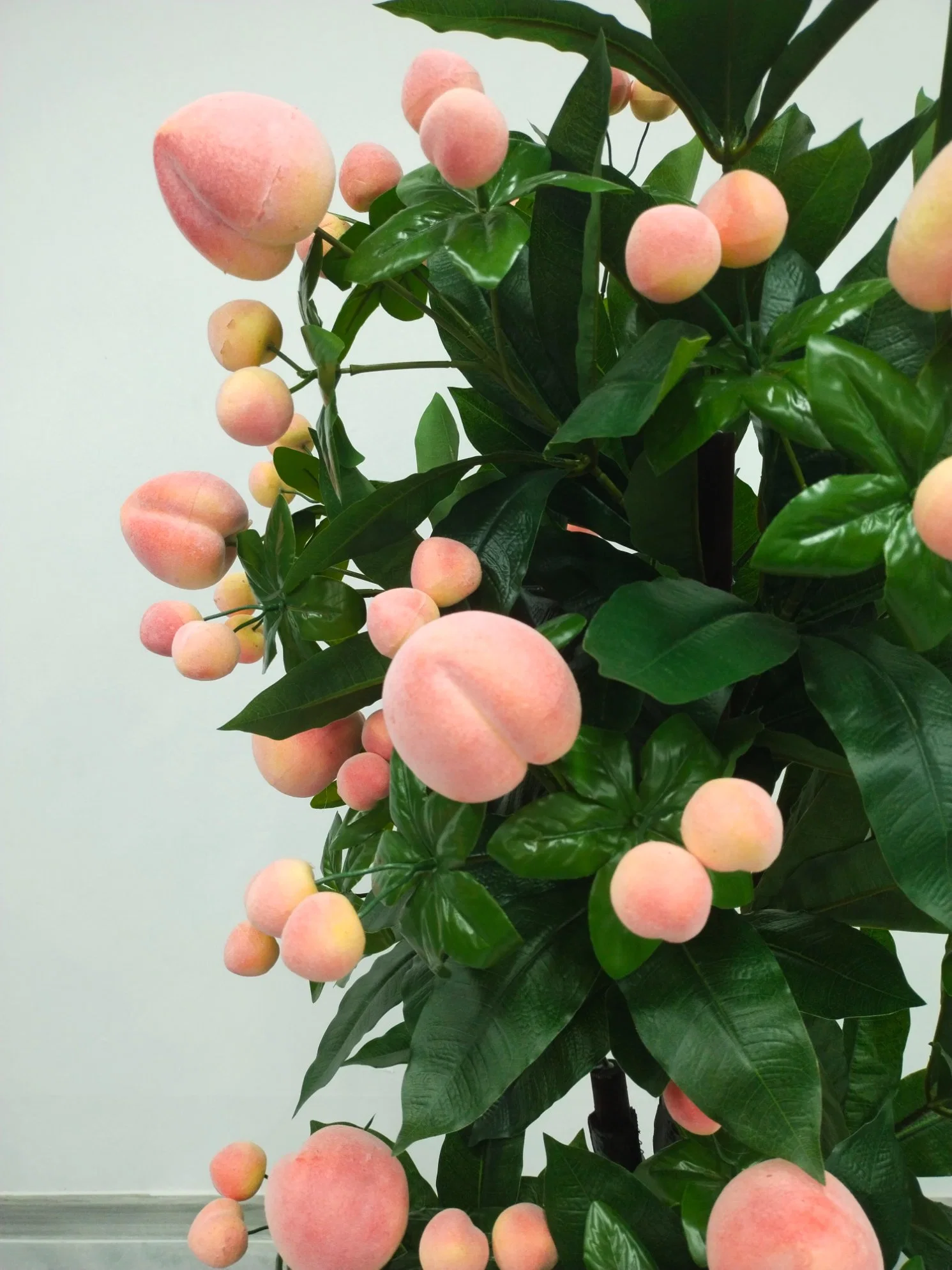 The Descendants of Home Decoration Golden Jade Pole Are Full of Peaches Fruit Tree Customizable Artificial Simulation Decorative Plant