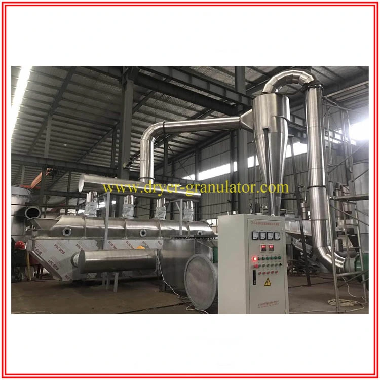 Horizontal Vibrating Fluid Bed Drying Equipment for Drying Malic Acid/ Maleic