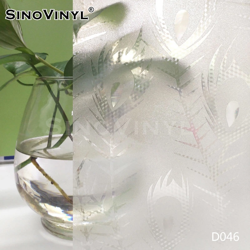 SINOVINYL Premium Decorative Film Sticker Frosted Window Stickers For Glass