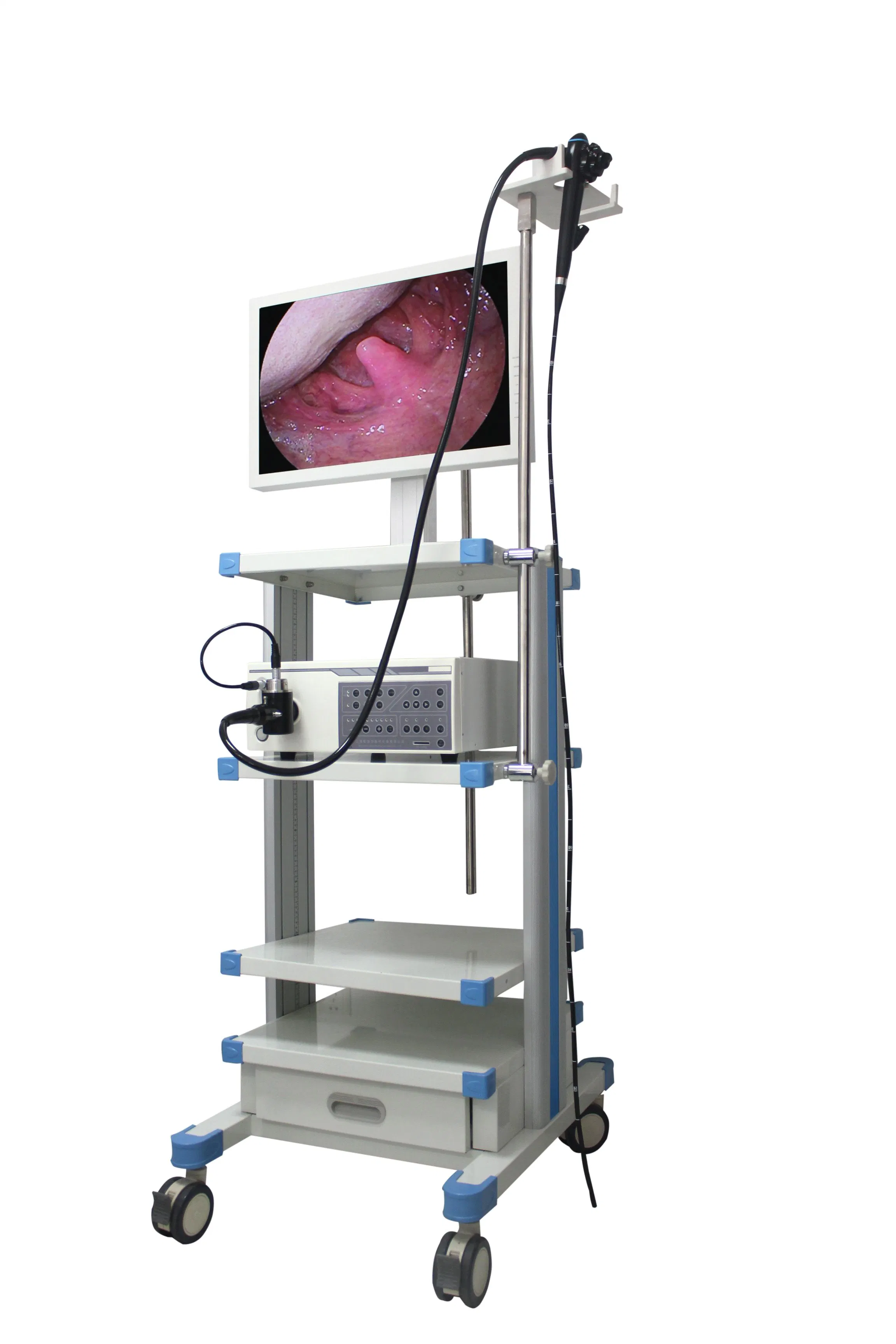 Precios baratos en la colonoscopia endoscopio flexible 2K Fuente de luz LED Portátil Endoscopie Me Systè CÁMARA DE ENDOSCOPIA