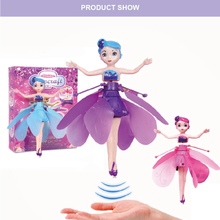 Hot Product Gesture Induction Floating Fairy Children&prime; S Toy Aircraft Support Dropshipping