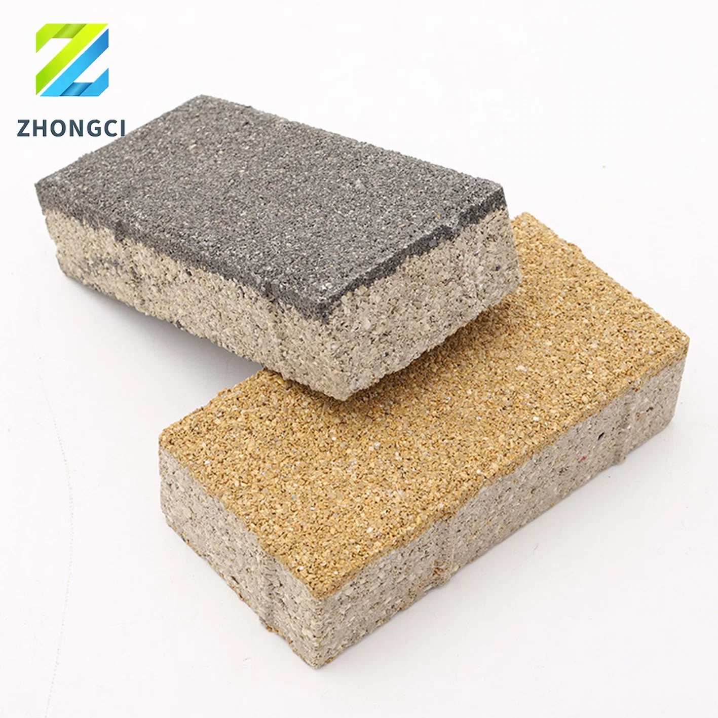 Zhongci Building Material Price Gravel Driveway Design Clay Paving Brick