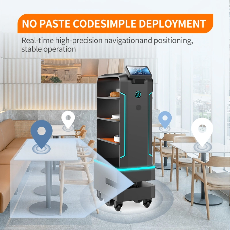 Indoor Delivery Robot Humanoid Robot for Restaurent Robotic Restaurant Machine Robot Waiter Price Food Delivery Robot Price