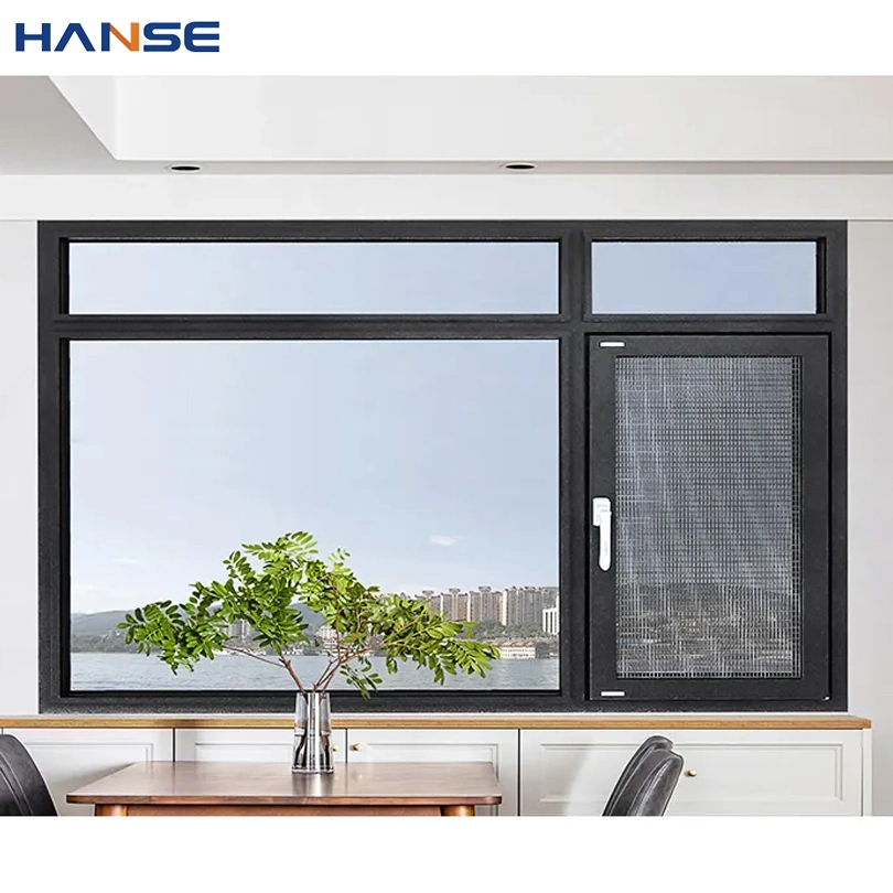 Custom Size Aluminium Metal Window Good Ventilation Aluminium Metal Louver Window