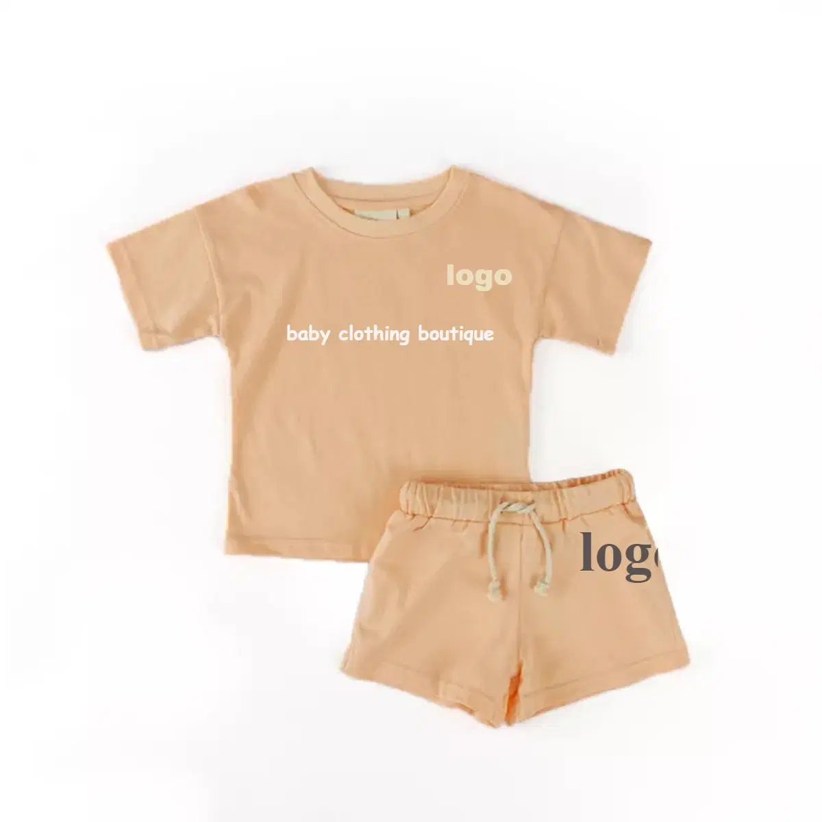 Summer Kids Clothes Baby Clothing Thin Letter Print