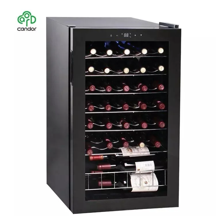 35 Bottles Wine Refrigerator Showcase/Wine Freezer/Home Wine Refrigerator Mini Wine Fridge