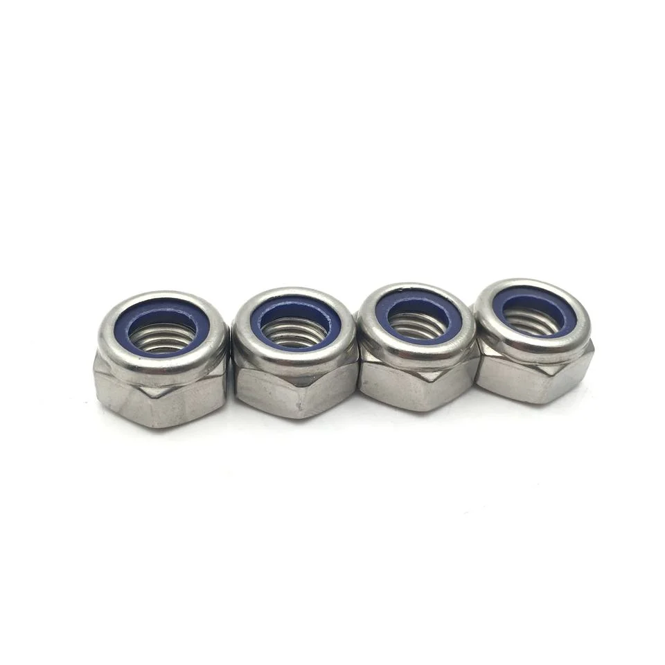 Hot Sale Stainless Steel SS304 SS316 DIN 985 DIN982 Nylon Insert Lock Nut